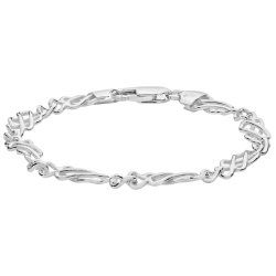 Silver Celtic Design Bracelet 