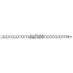 Silver Cz Nan Bracelet 