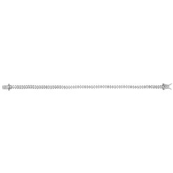 Silver Cz Bar Set Bracelet 