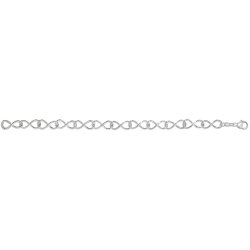 Silver Infinity Link Bracelet 