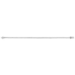 Silver Cz Tennis Bracelet 