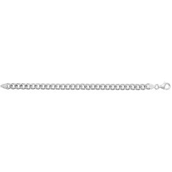 Silver Curb Bracelet 
