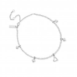 Chlobo Mini Cute Multi Heart Anklet