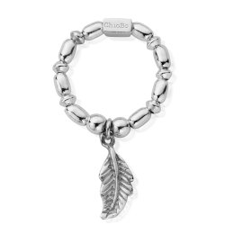 Chlobo Mini Rice Feather Ring