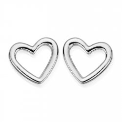 Chlobo Open Heart Stud Earrings