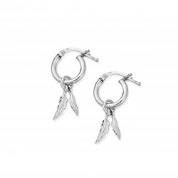 Chlobo Double Feather Small Hoops