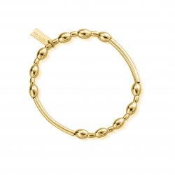 Chlobo Gold Noodle Rice Bracelet