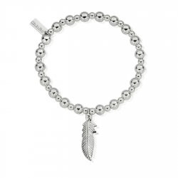Chlobo Mini Small Ball Feather Bracelet