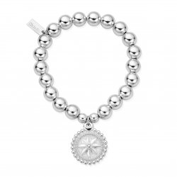 Chlobo Medium Ball Bobble Compass Bracelet