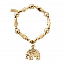 Chlobo Gold Chunky Elephant Bracelet