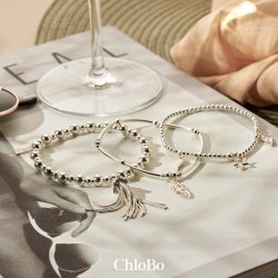 Chlobo Mini Small Ball Tassel Bracelet