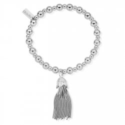 Chlobo Mini Small Ball Tassel Bracelet