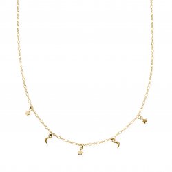 Chlobo Gold Night Sky Necklace