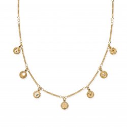 Chlobo Gold Positive Vibes Necklace