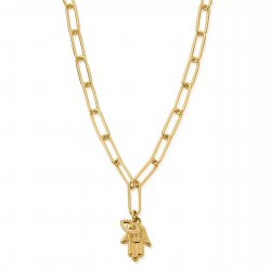 Chlobo Gold Link Chain Protection Necklace