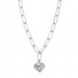 Chlobo Link Chain Faith And Love Necklace