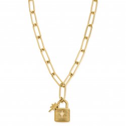 Chlobo Gold Link Chain Treasured Dreams Necklace