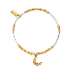 Chlobo Gold And Silver Luna Moon Bracelet