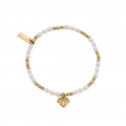 Chlobo Gold Heart Of Love Bracelet