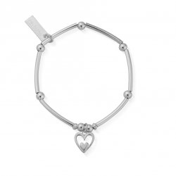 Chlobo Children?s Mini Noodle Ball Heart In Heart Bracelet