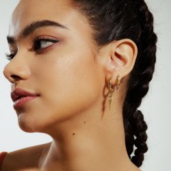 Ania Haie Gold Lightning Earring Charm