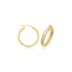 9ct Gold Hoops Earrings ER1219-