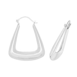9ct Gold Creole Earrings 
