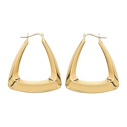 9ct Gold Creole Earrings 