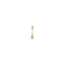 18ct Gold Round Tube Cartilage Hoop ESQ2001-