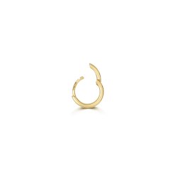 18ct Gold Round Tube Cartilage Hoop ESQ2001-