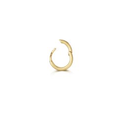 9ct Gold Round Tube Cartilage Hoop - Long Post ES2002P-