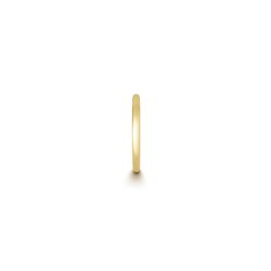 18ct Gold Round Tube Cartilage Hoop ESQ2001-