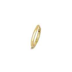 9ct Gold Round Tube Cartilage Hoop ES2002-
