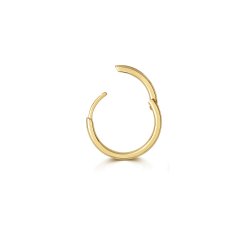 18ct Gold Round Tube Cartilage Hoop ESQ2002-