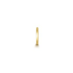 9ct Gold Round Tube Cartilage Hoop - Long Post ES2002P-