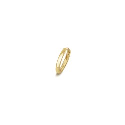 18ct Gold Round Tube Cartilage Hoop ESQ2001-