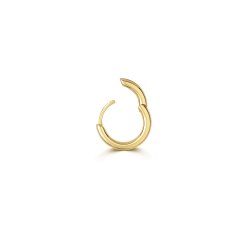 9ct Gold Round Tube Cartilage Hoop ES2003-