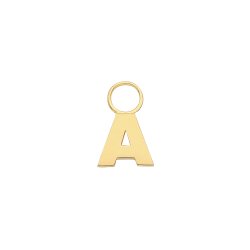 9ct Gold Initial Earring Charm 