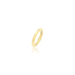 9ct Yel Gold Seamless Oval Clicker 