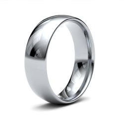 Palladium 6mm Light Court Wedding Ring