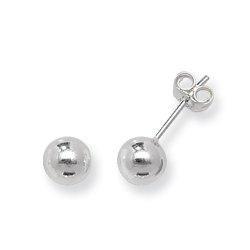 Silver Bead Studs 