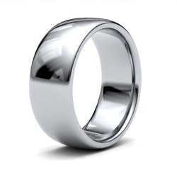 Palladium 8mm Premium Medium Court Wedding Ring