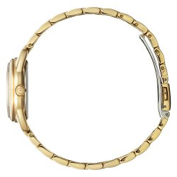 Citizen Women's Eco-Drive Silhouette mini Gold Tone and White Dial Watch