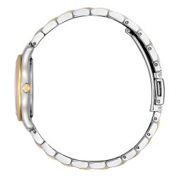 Citizen Women's  Eco-Drive Silhouette Diamond Set Two Tone Watch