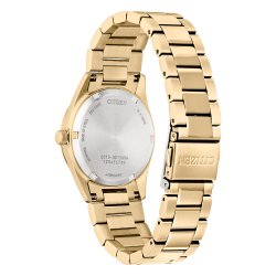 Citizen Women's Eco Drive Luxury Sport Watch Gold Tone Stainless Steel Strap