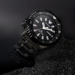 Citizen Men's Automatic Black IP Watch
