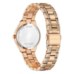 Citizen Women's Eco Drive Elegance Rose Coloured Watch