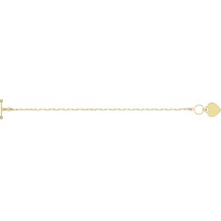 Silver Paper G/p Clip T Bar Braclet 