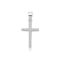 Silver Cz Cross 