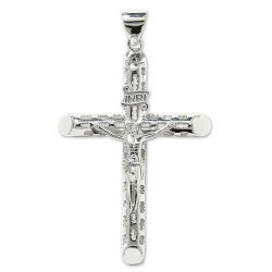 Silver Crucifix Pendant 